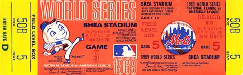 houston astros 1969 world series tickets